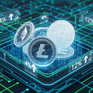 'crypto wallet guru' logo design 4